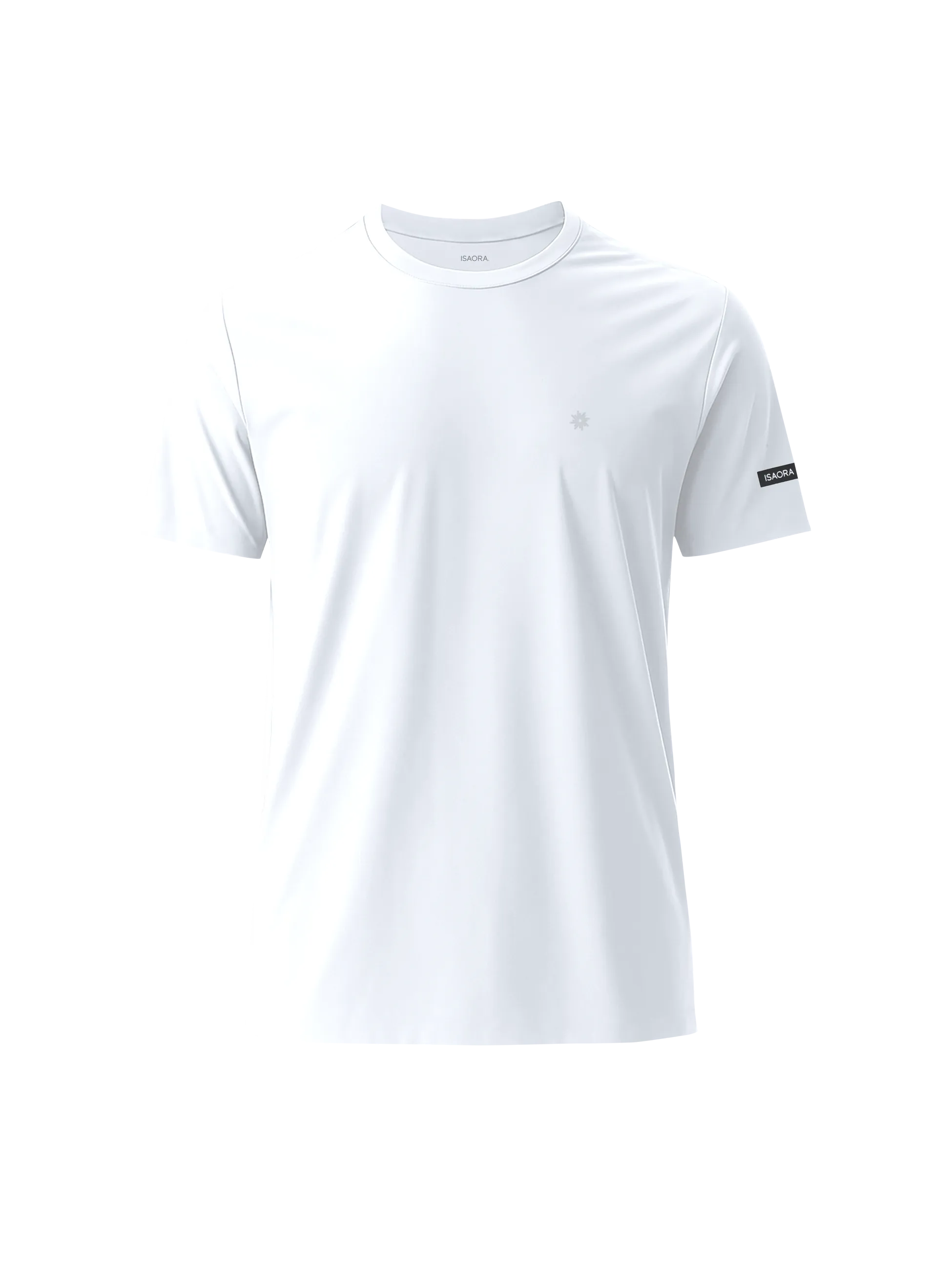 Isaora-Super Crew Kisa Kollu Ti̇şört-49-Milagron.com