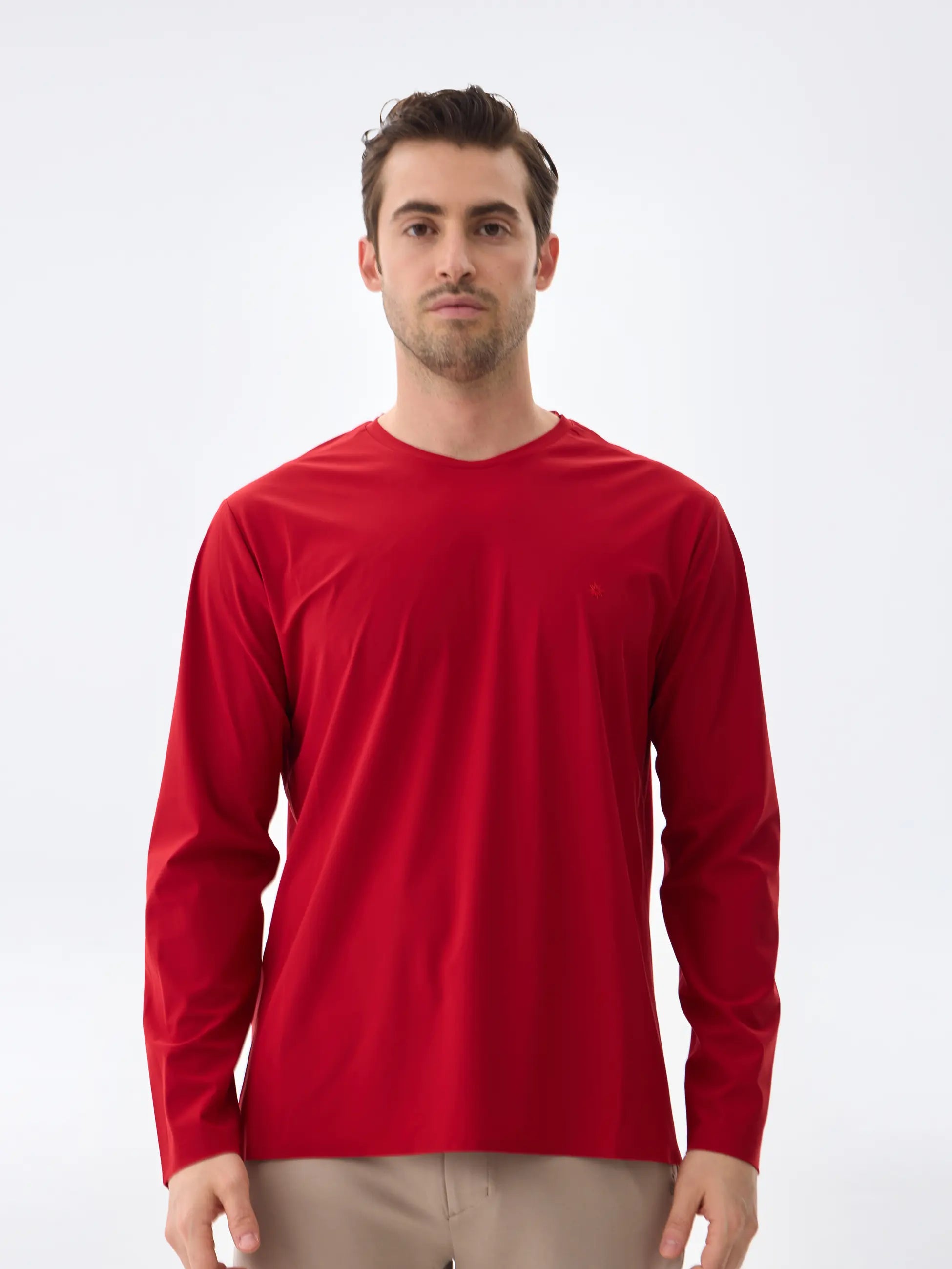 Isaora-Super Crew Uzun Kollu Ti̇şört-17-Milagron.com