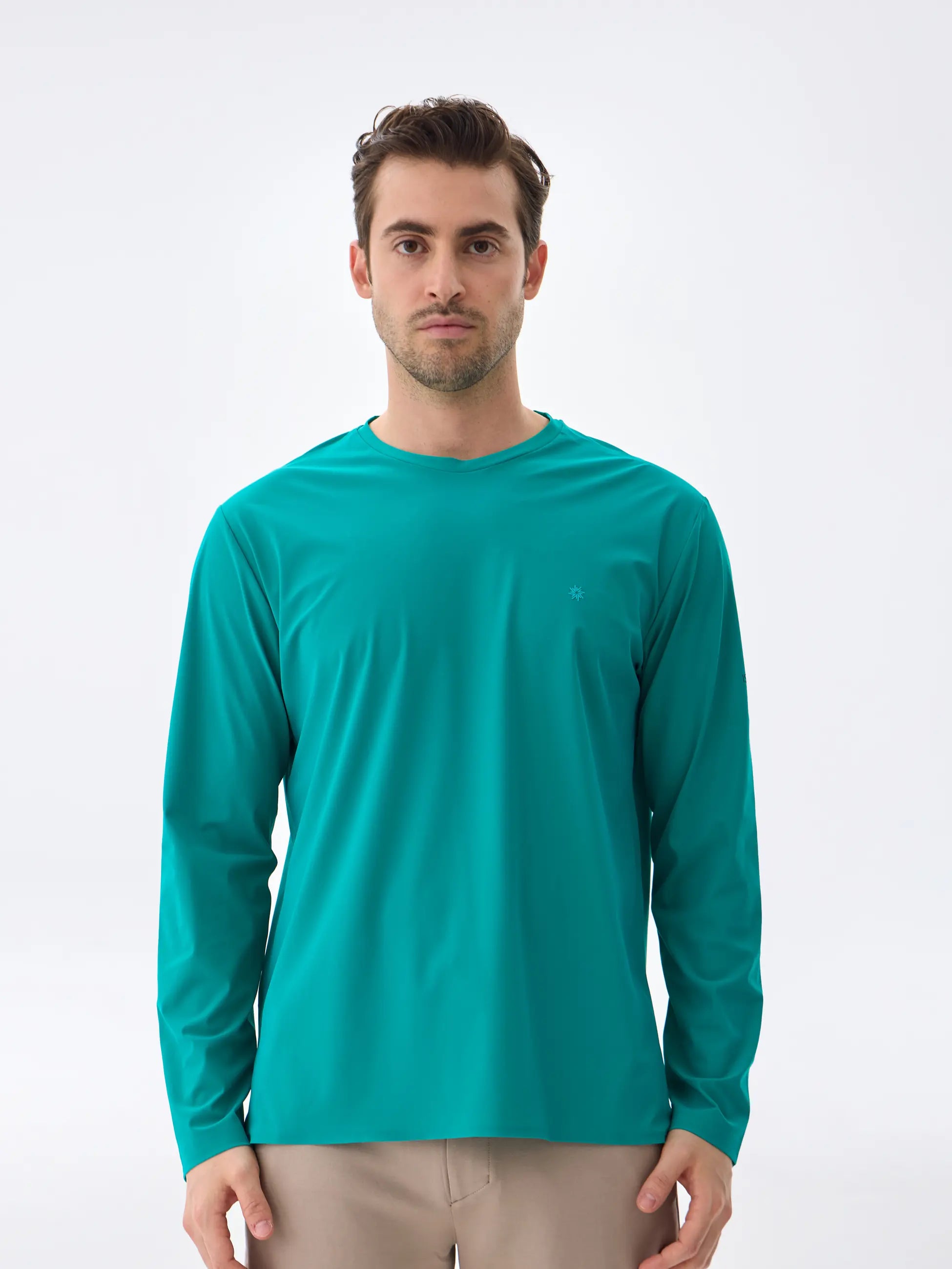 Isaora-Super Crew Uzun Kollu Ti̇şört-22-Milagron.com