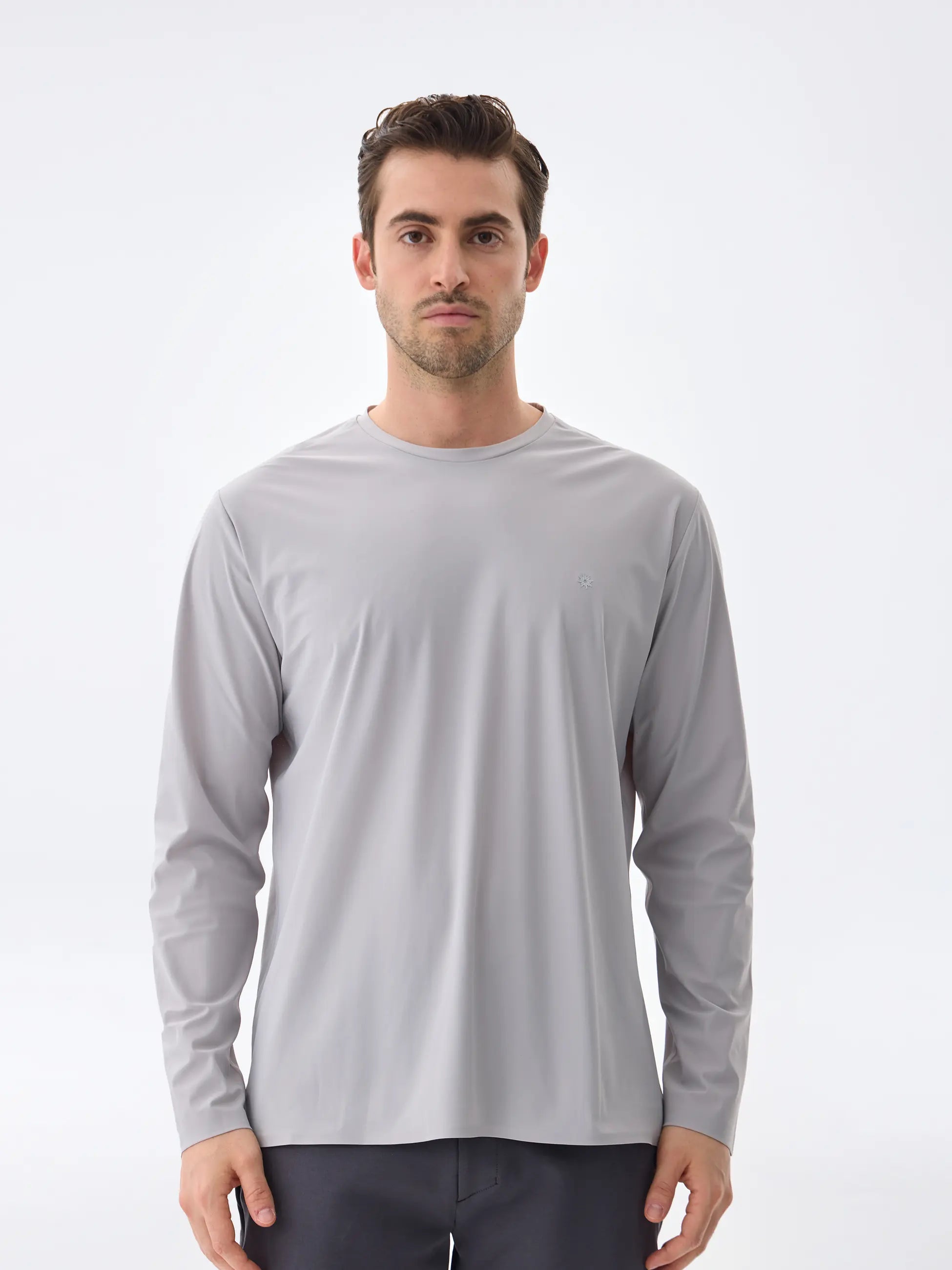 Isaora-Super Crew Uzun Kollu Ti̇şört-27-Milagron.com