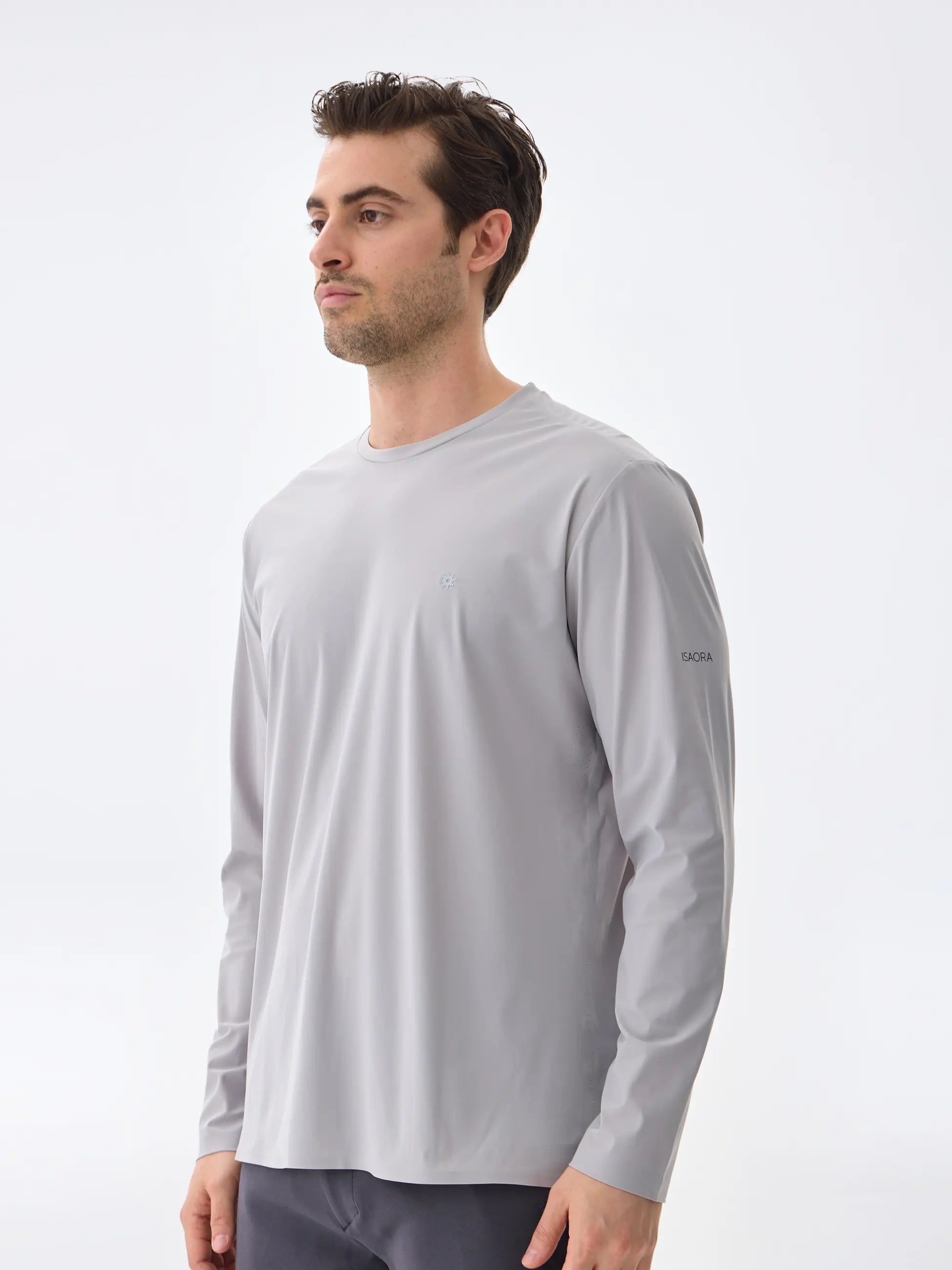 Isaora-Super Crew Uzun Kollu Ti̇şört-28-Milagron.com