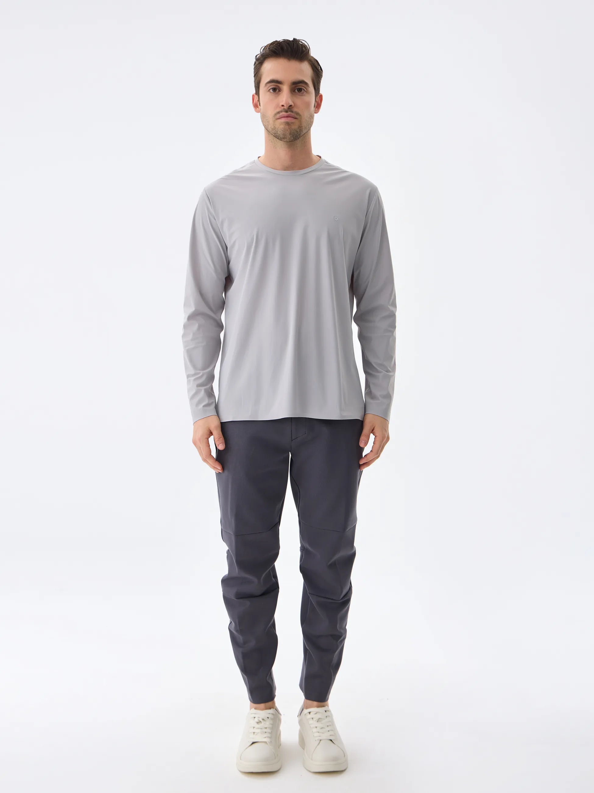 Isaora-Super Crew Uzun Kollu Ti̇şört-31-Milagron.com