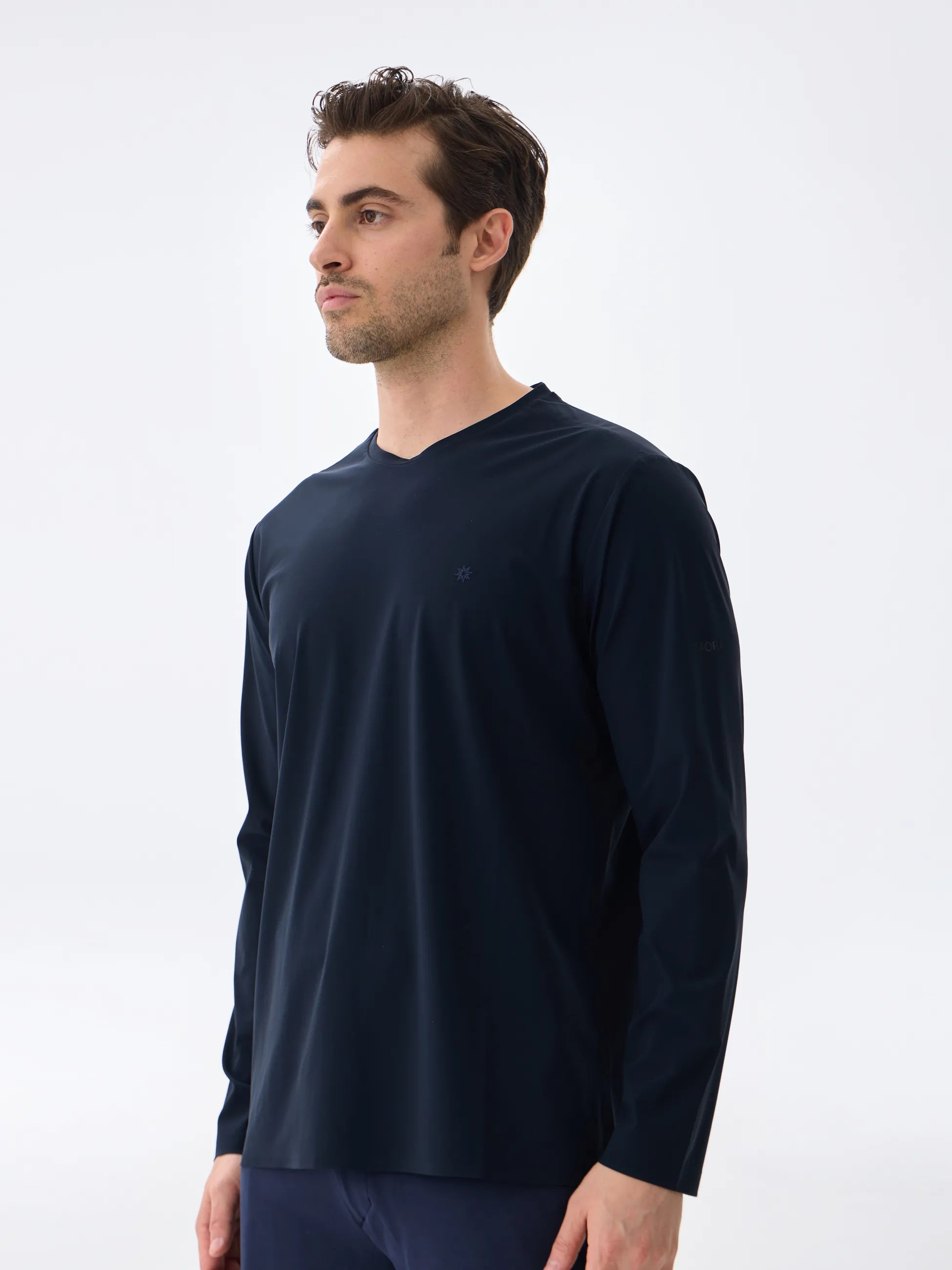 Isaora-Super Crew Uzun Kollu Ti̇şört-33-Milagron.com