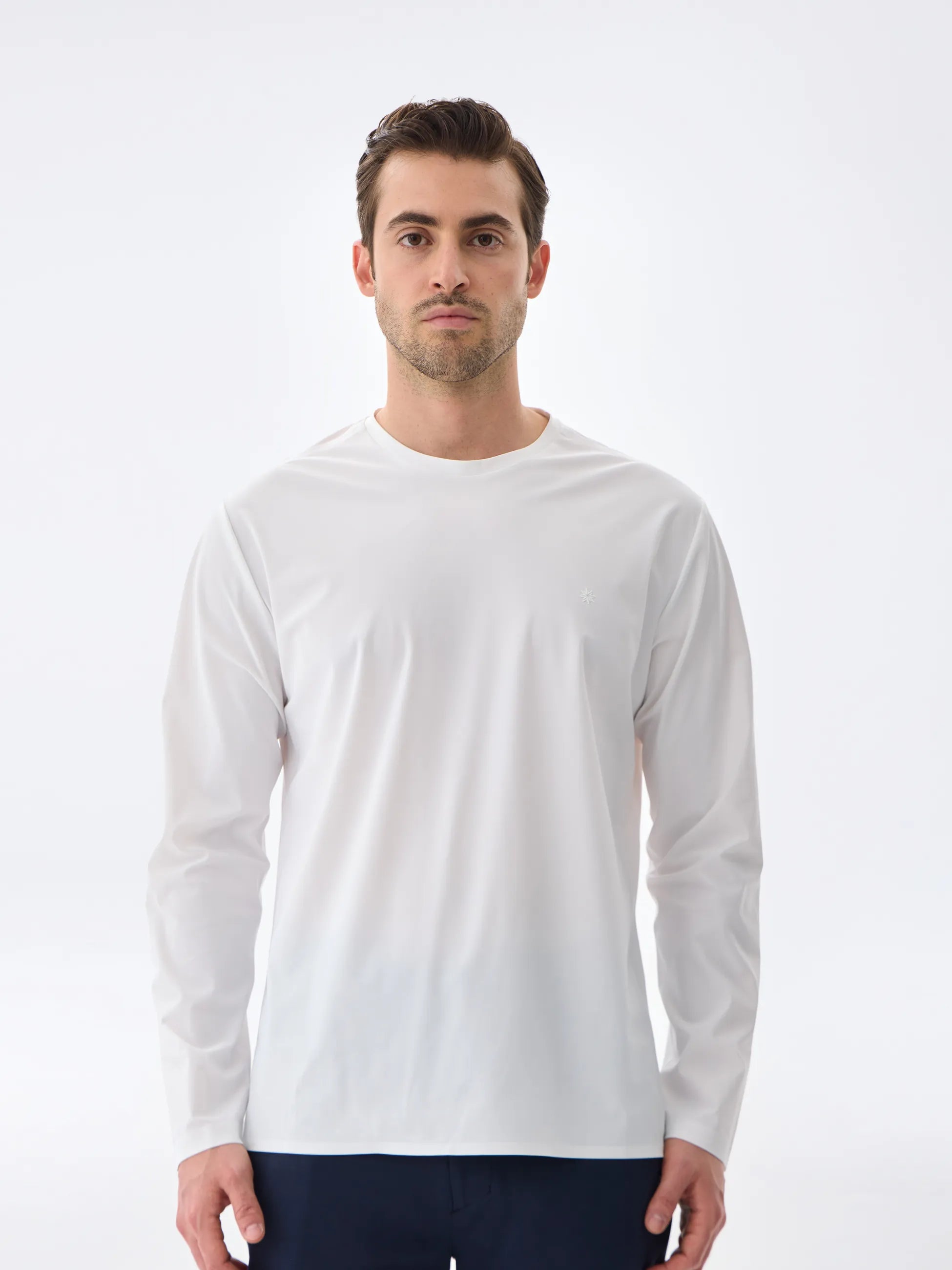 Isaora-Super Crew Uzun Kollu Ti̇şört-37-Milagron.com