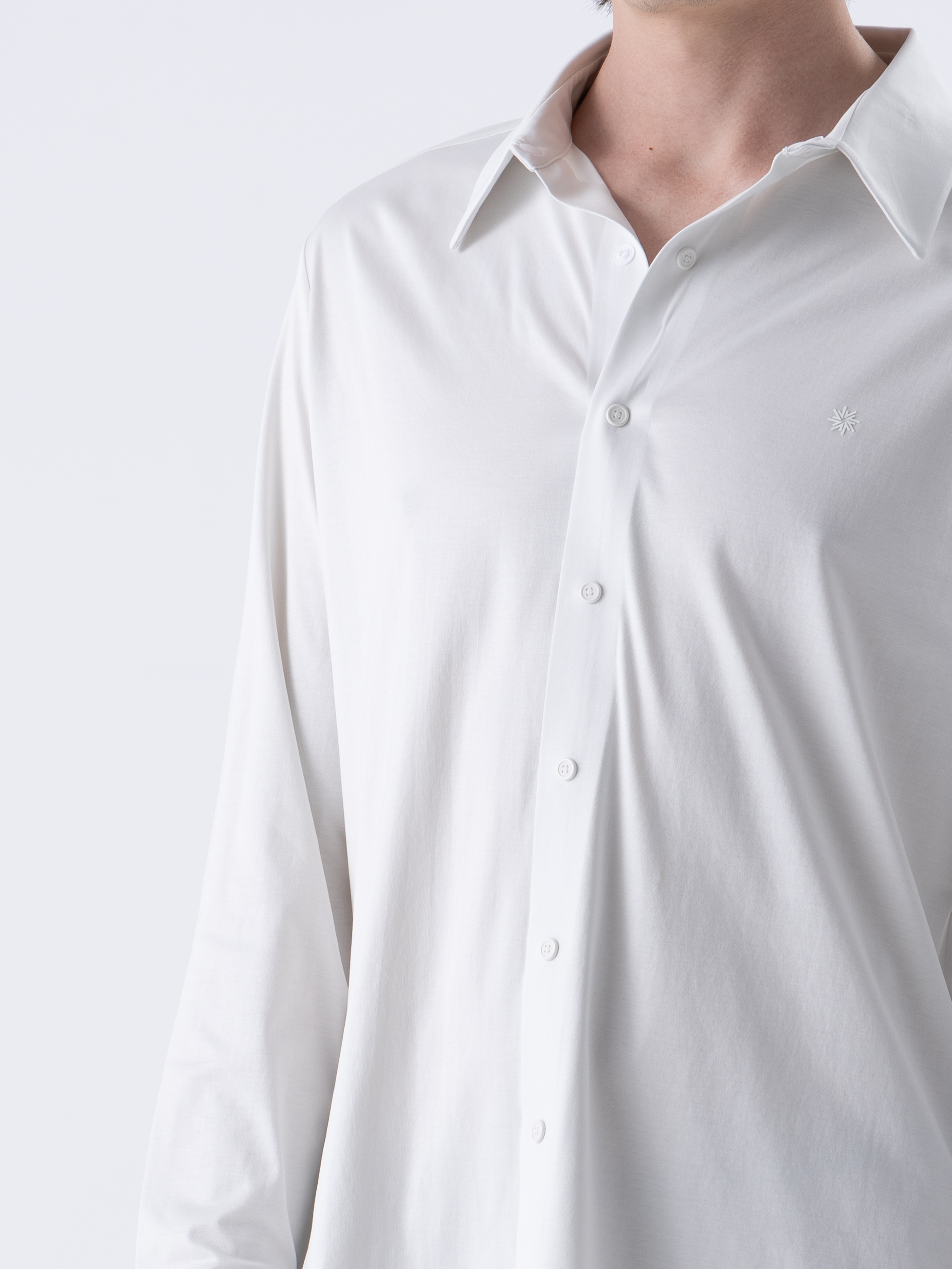 Super Mercerized Uzun Kollu Gömlek