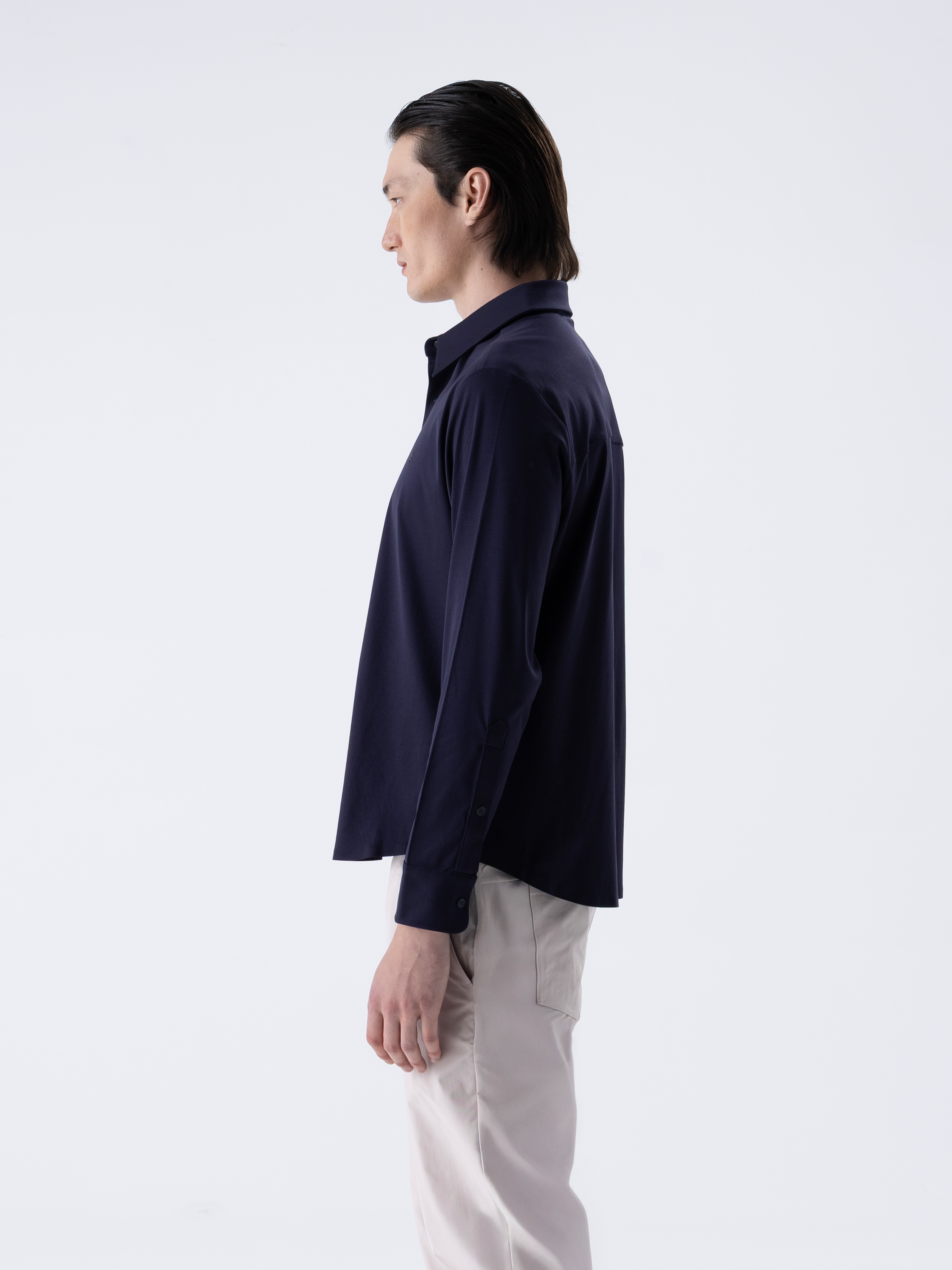 Super Mercerized Uzun Kollu Gömlek