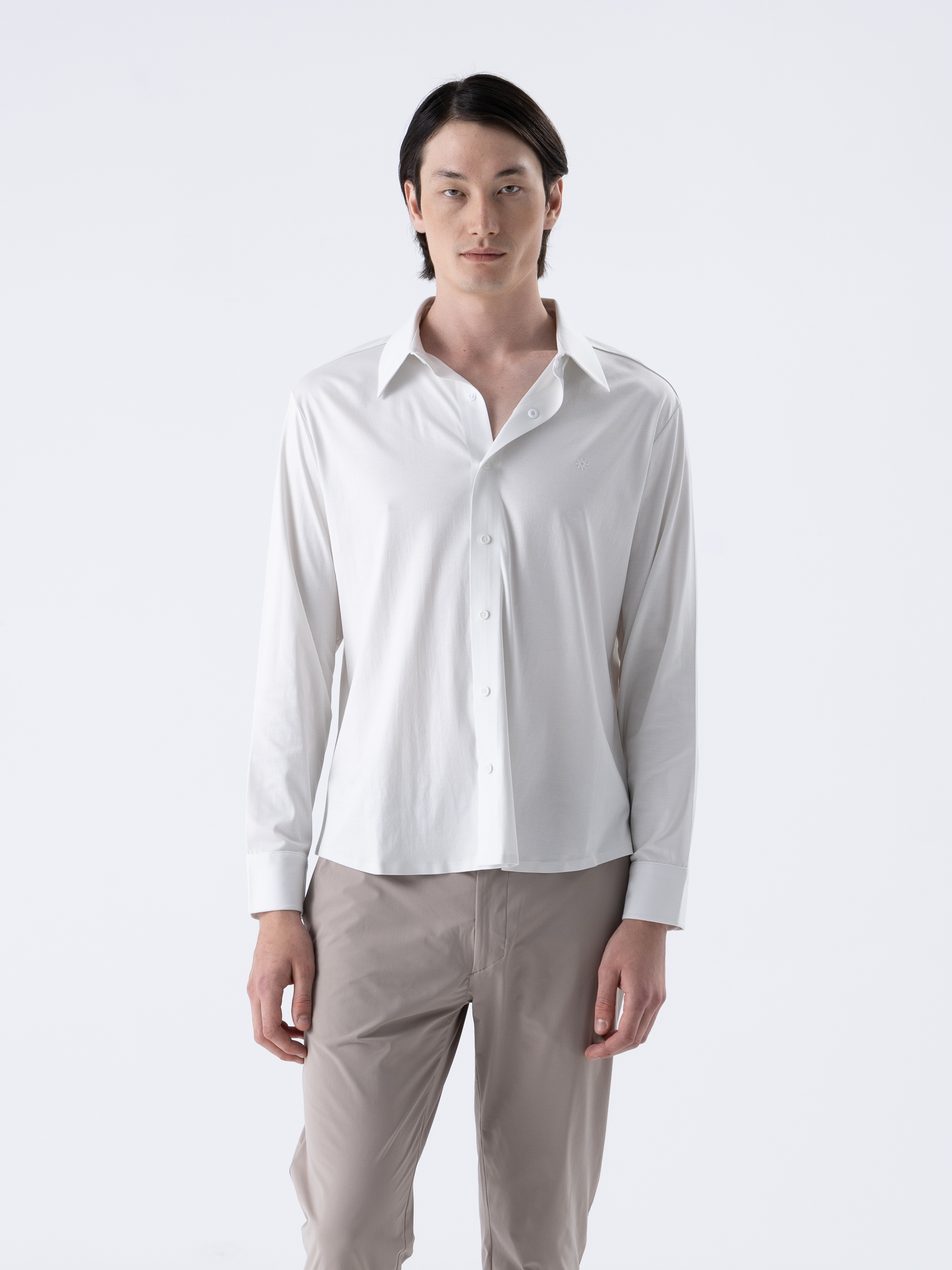 Super Mercerized Uzun Kollu Gömlek