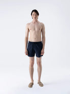 Isaora-Textured Deni̇z şortu-10-Milagron.com