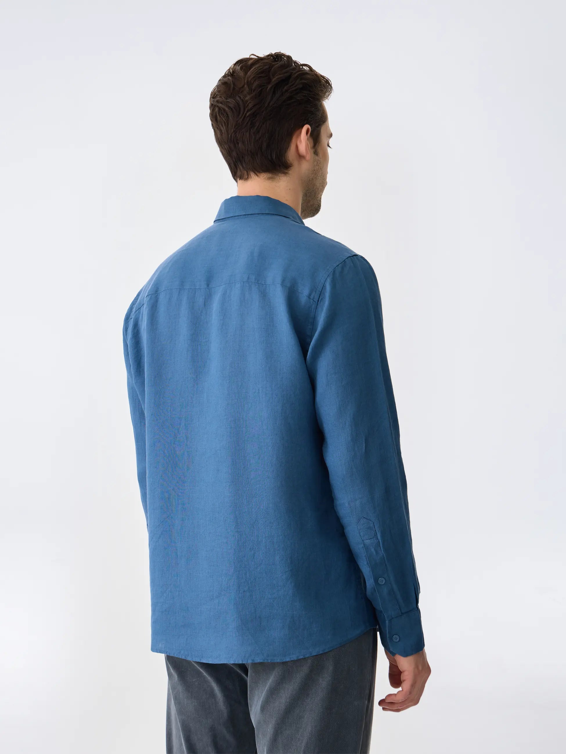 Isaora-The Linen Gömlek Keten-3-Milagron.com