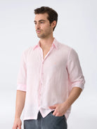 Isaora-The Linen Shirt 3/4-16-Milagron.com