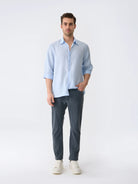 Isaora-The Linen Shirt 3/4-24-Milagron.com