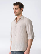 Isaora-The Linen Shirt 3/4-7-Milagron.com