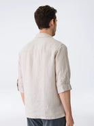 Isaora-The Linen Shirt 3/4-8-Milagron.com