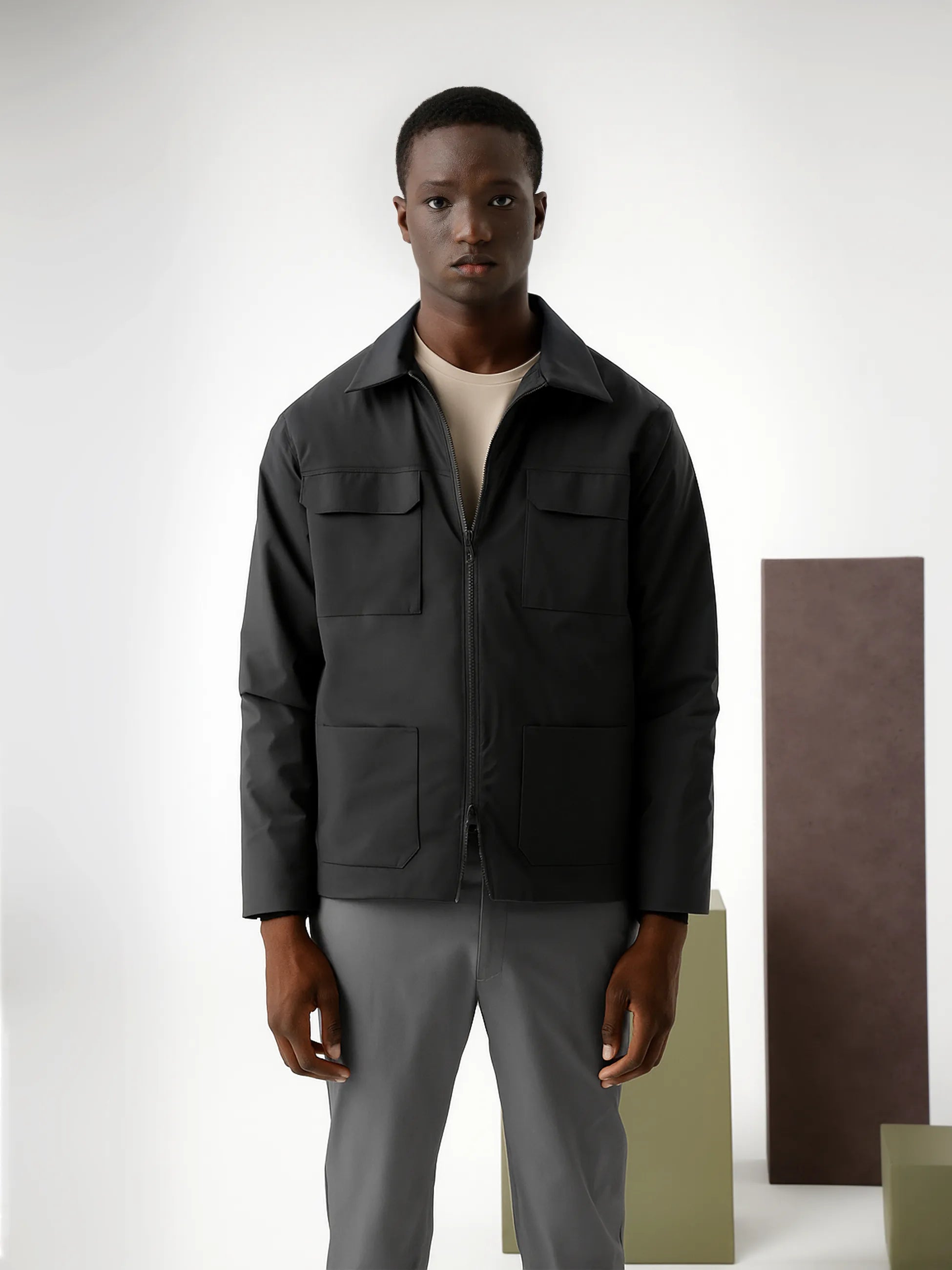 Isaora-Ultra Light Weight Ceket-Ceket-9-Milagron.com