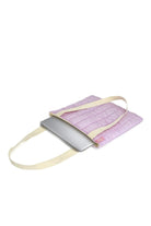 Isolated People-Purple Puffer Tote Bag-Omuz Çantası-4-Milagron.com