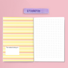 Alphabed Defter Ve Notluk Seti , Çok Renkli - 1