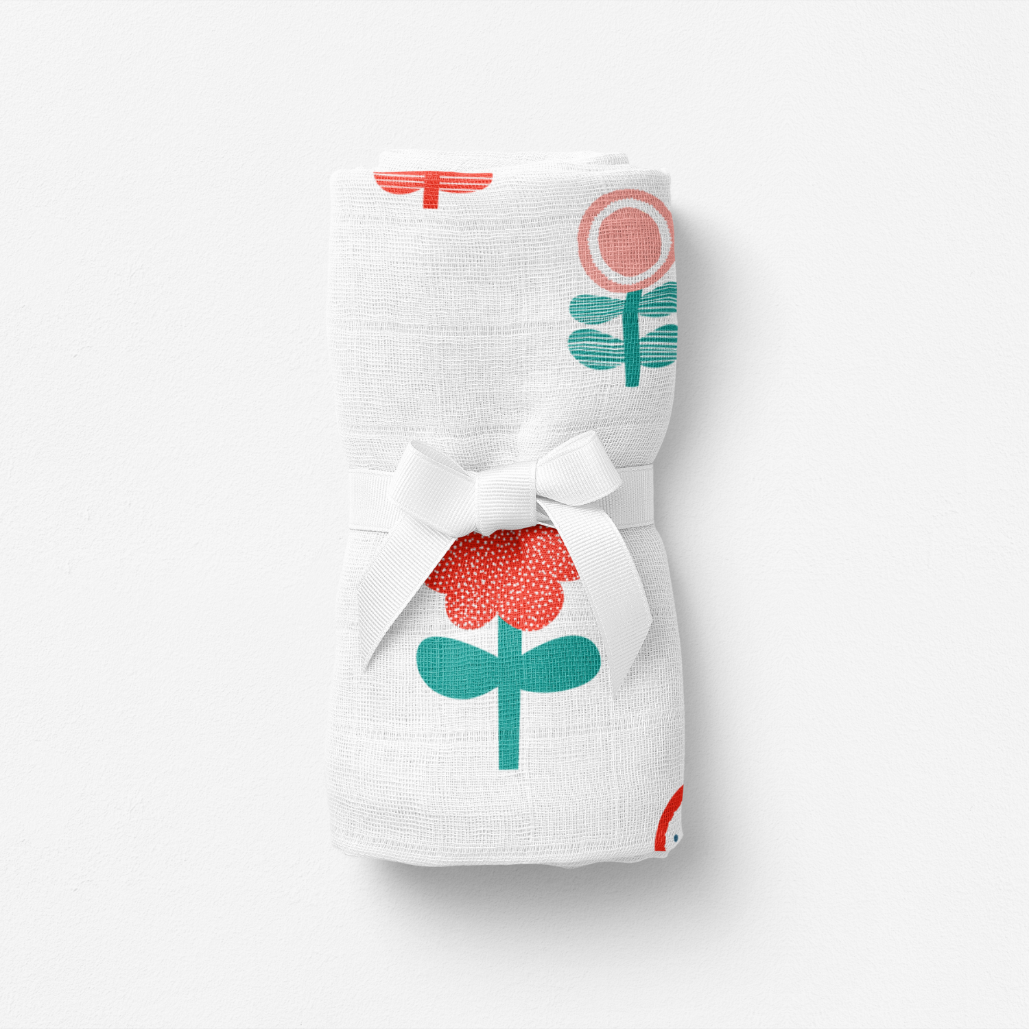 Amulet Blossom Müslin Bebek Örtüsü - 70X70Cm