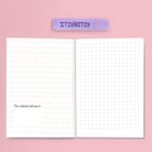 Amulet Defter Ve Notluk Seti , Pembe