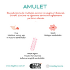 Amulet Aplik Başlığı, Mint Yeşili, 13.5X16Cm