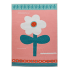 Big Flower Pembe Yıkanabilir Çocuk Halısı - 120X160Cm