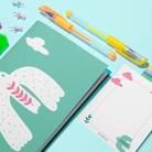 Bird Of Life Defter Ve Notluk Seti , Mint Yeşili