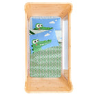 Croc-A-Dream Çift Taraflı Pamuk Saten Çok Renkli Bebek Nevresim Seti 100X150Cm