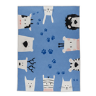 Paws And Claws Çok Renkli Yıkanabilir Çocuk Halısı - 120X160Cm
