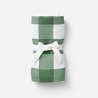 Petit Fleur Green Check Müslin Bebek Örtüsü - 100X100Cm