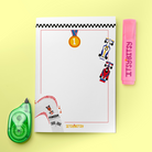 Ready Steady Go Defter Ve Notluk Seti , Çok Renkli