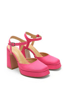 Babs Saten 10 Cm Platform Topuklu Ayakkabı