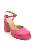 Babs Saten 10 Cm Platform Topuklu Ayakkabı