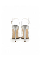 Bellina Deri & Şeffaf 10 Cm Stiletto