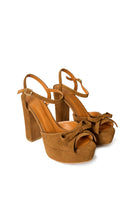 Betty Süet 12 Cm Platform Topuklu Ayakkabı