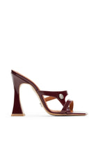 Carmela Rugan 10 Cm Topuklu Terlik
