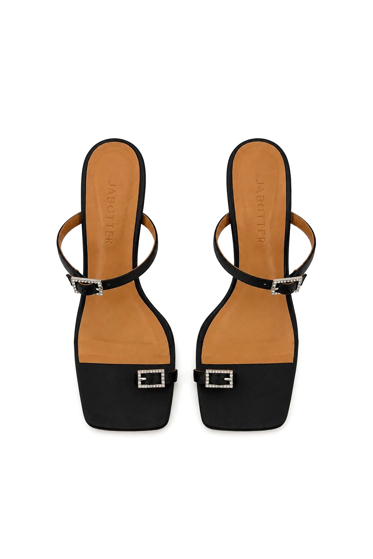 Celine Saten 8 Cm Topuklu Terlik