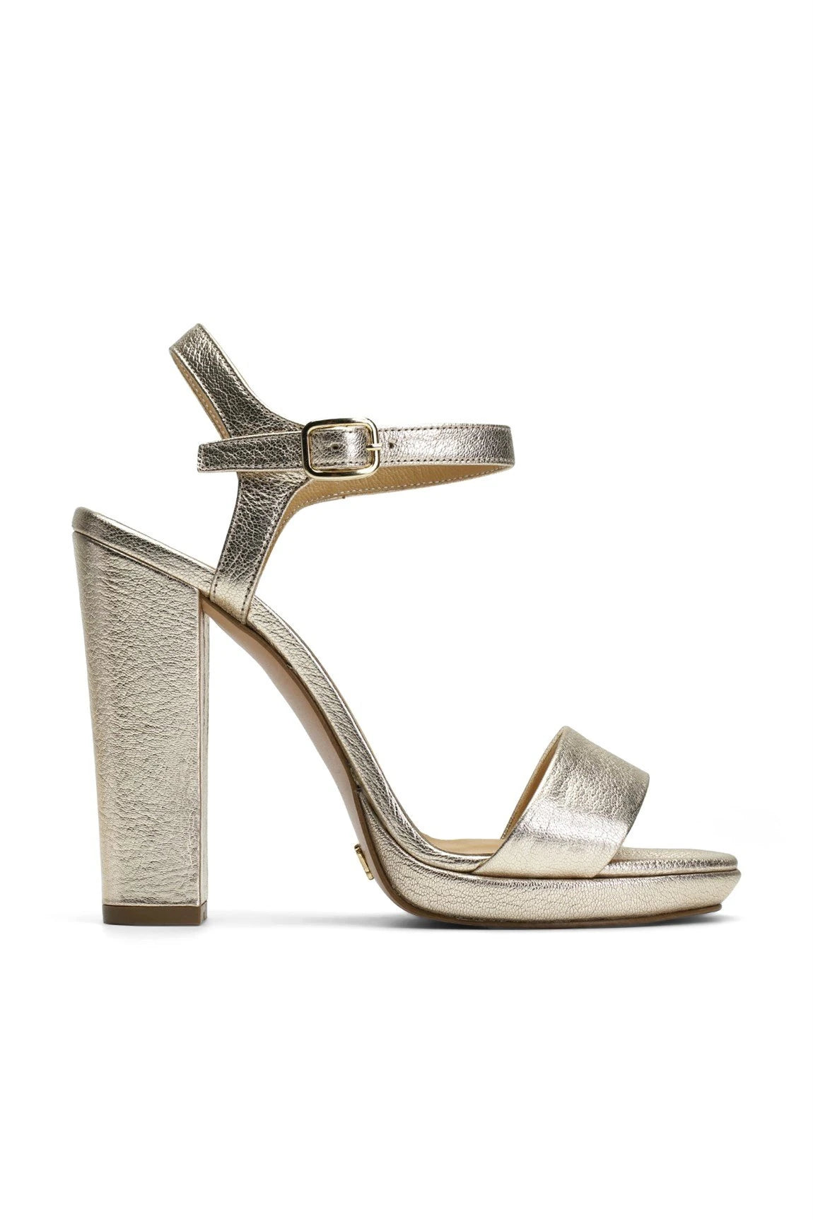 Daff Deri 13 Cm Platform Topuklu Ayakkabı