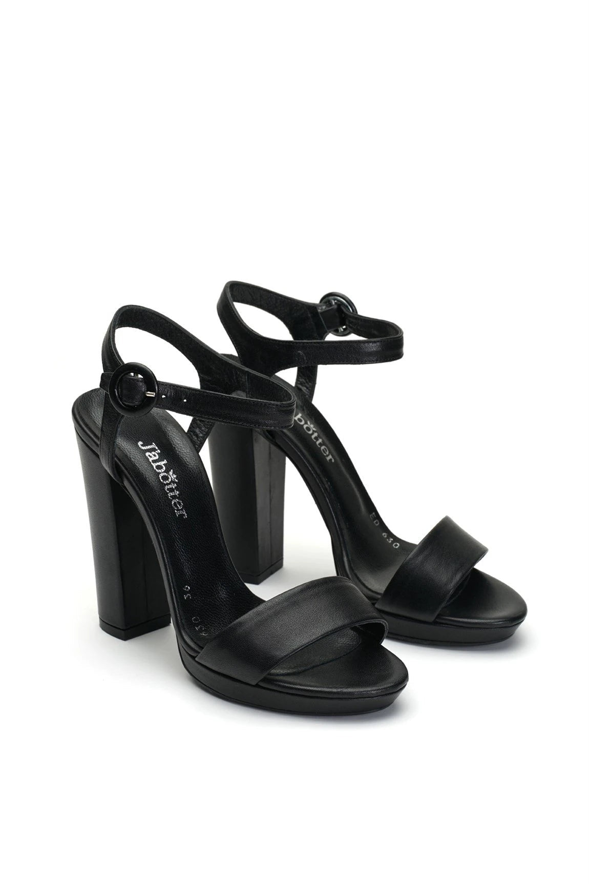 Daff Deri 13 Cm Platform Topuklu Ayakkabı