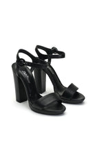 Daff Deri 13 Cm Platform Topuklu Ayakkabı