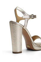 Daff Deri 13 Cm Platform Topuklu Ayakkabı