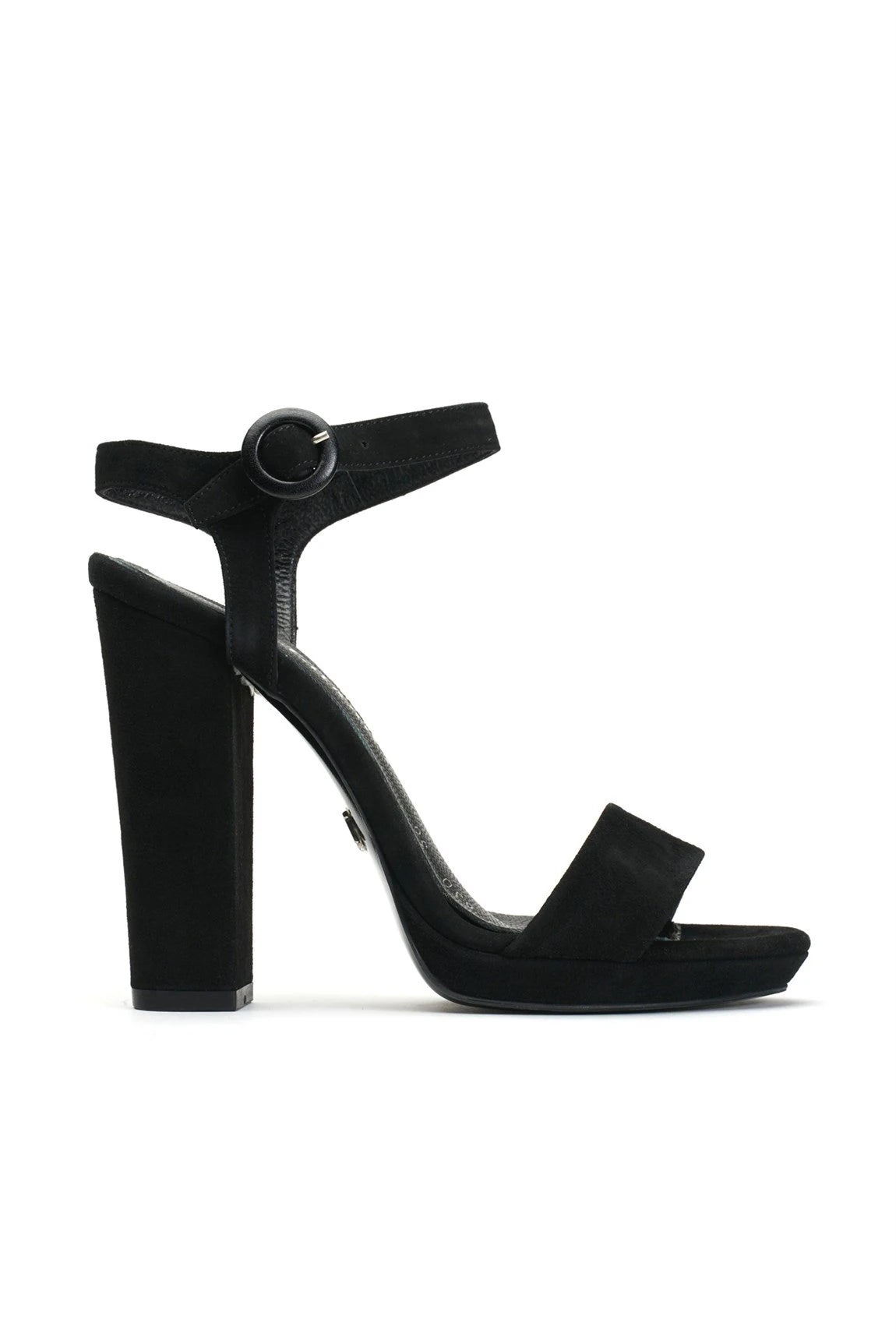 Daff Süet 13 Cm Platform Topuklu Ayakkabı