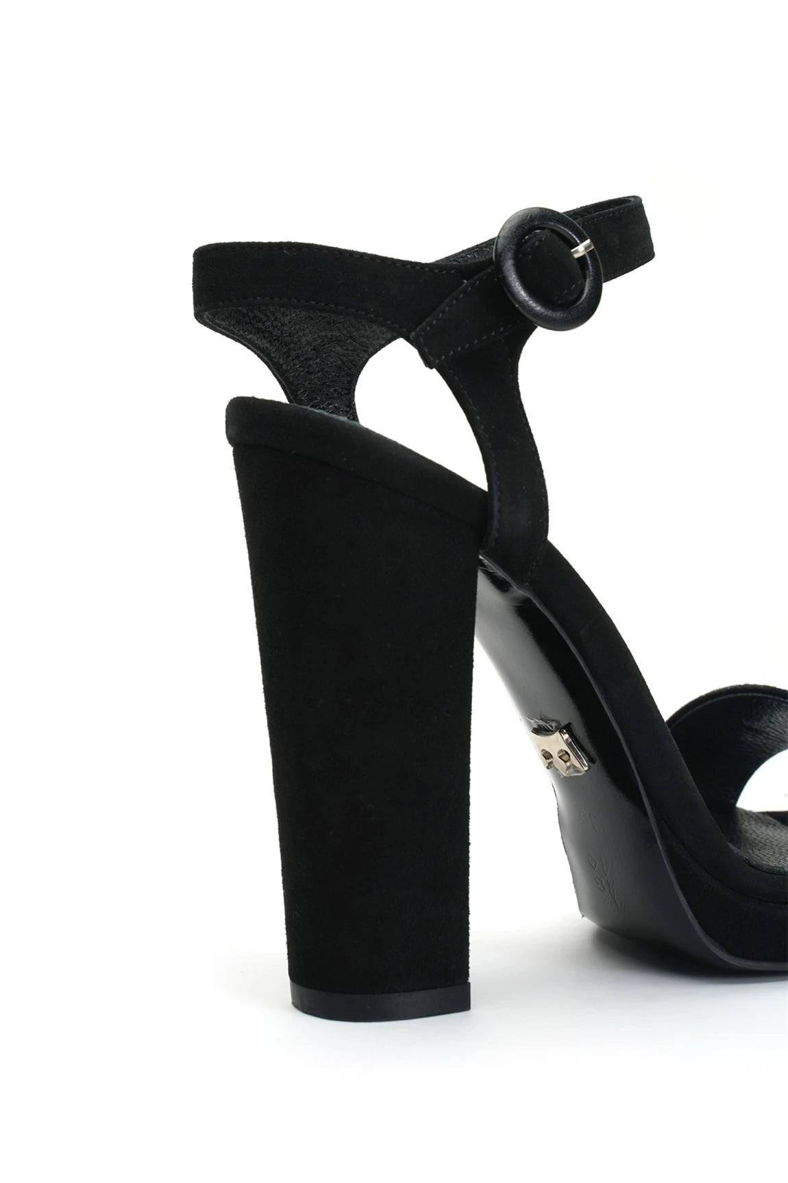 Daff Süet 13 Cm Platform Topuklu Ayakkabı