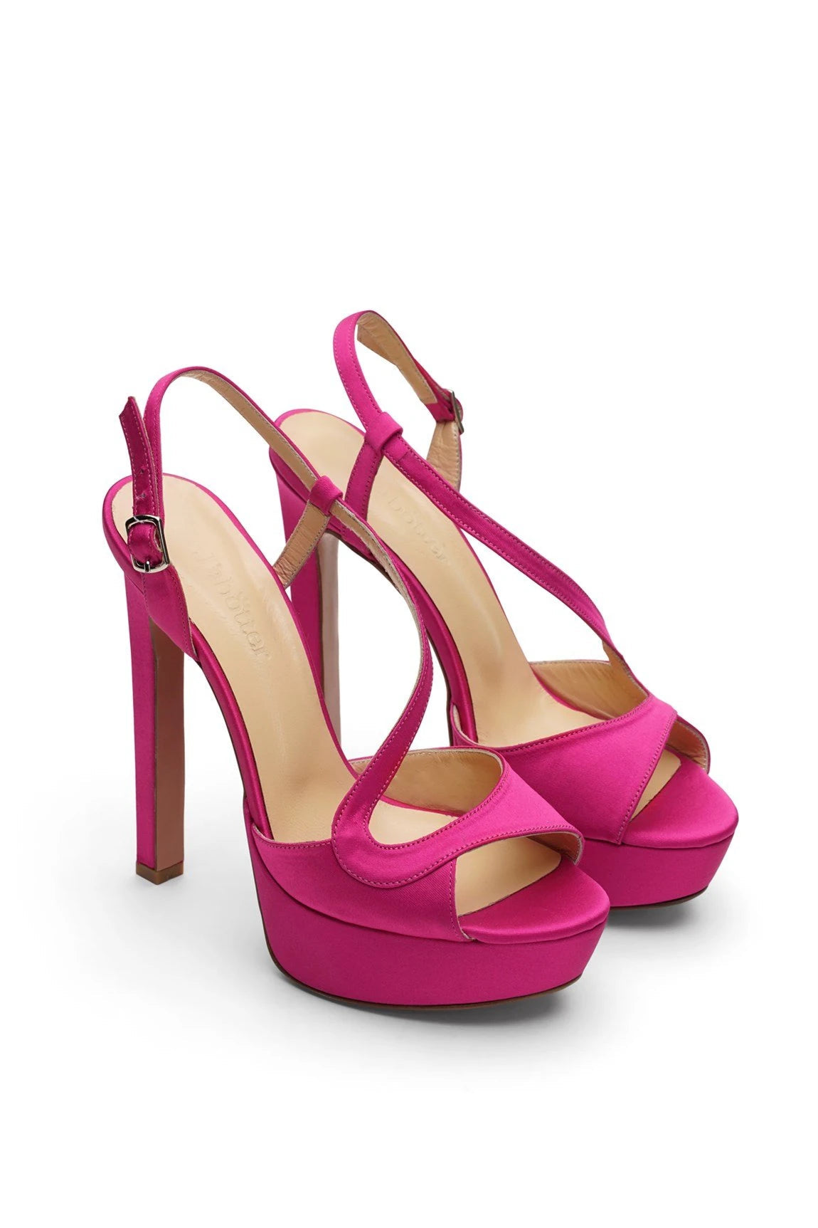 Eleanor Saten 14 Cm Platform Topuklu Ayakkabı