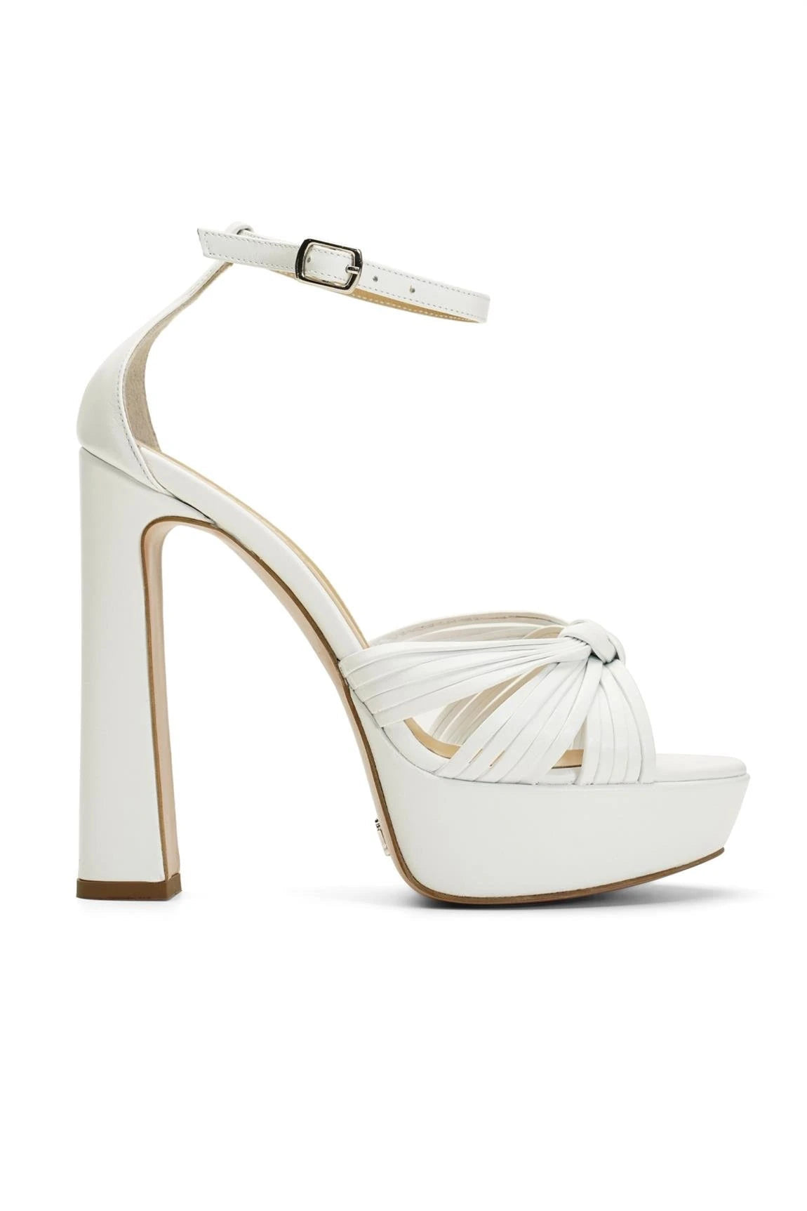 Gwen Deri 14 Cm Platform Topuklu Ayakkabı
