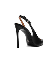 Orleans Deri 10 Cm Stiletto