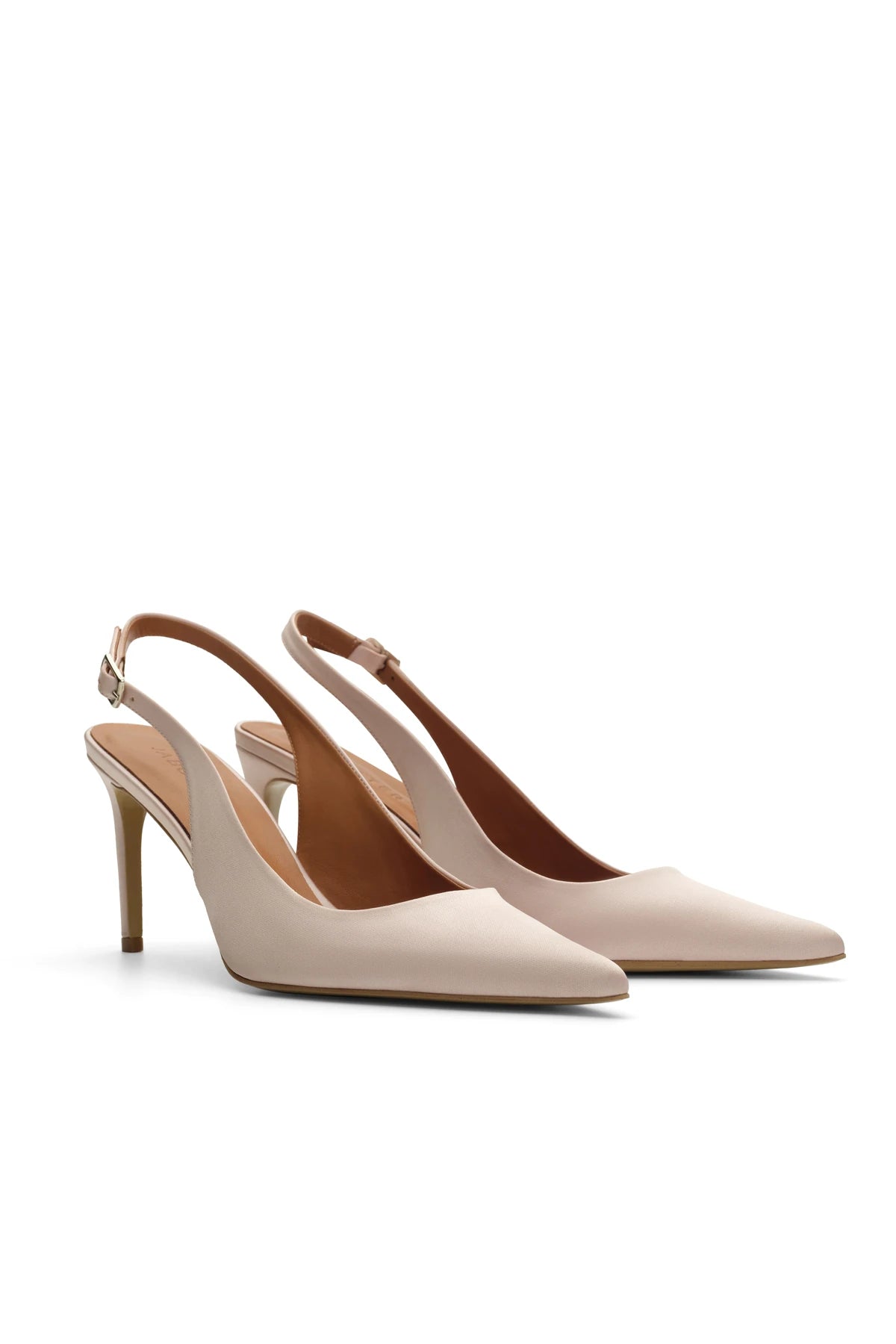 Palermo Saten 8 Cm Stiletto