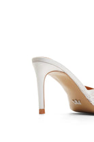 Ravello Saten 8 Cm Topuklu Terlik