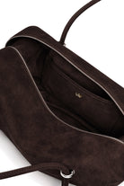 Jabobag Roll Large Süet Omuz Çantası