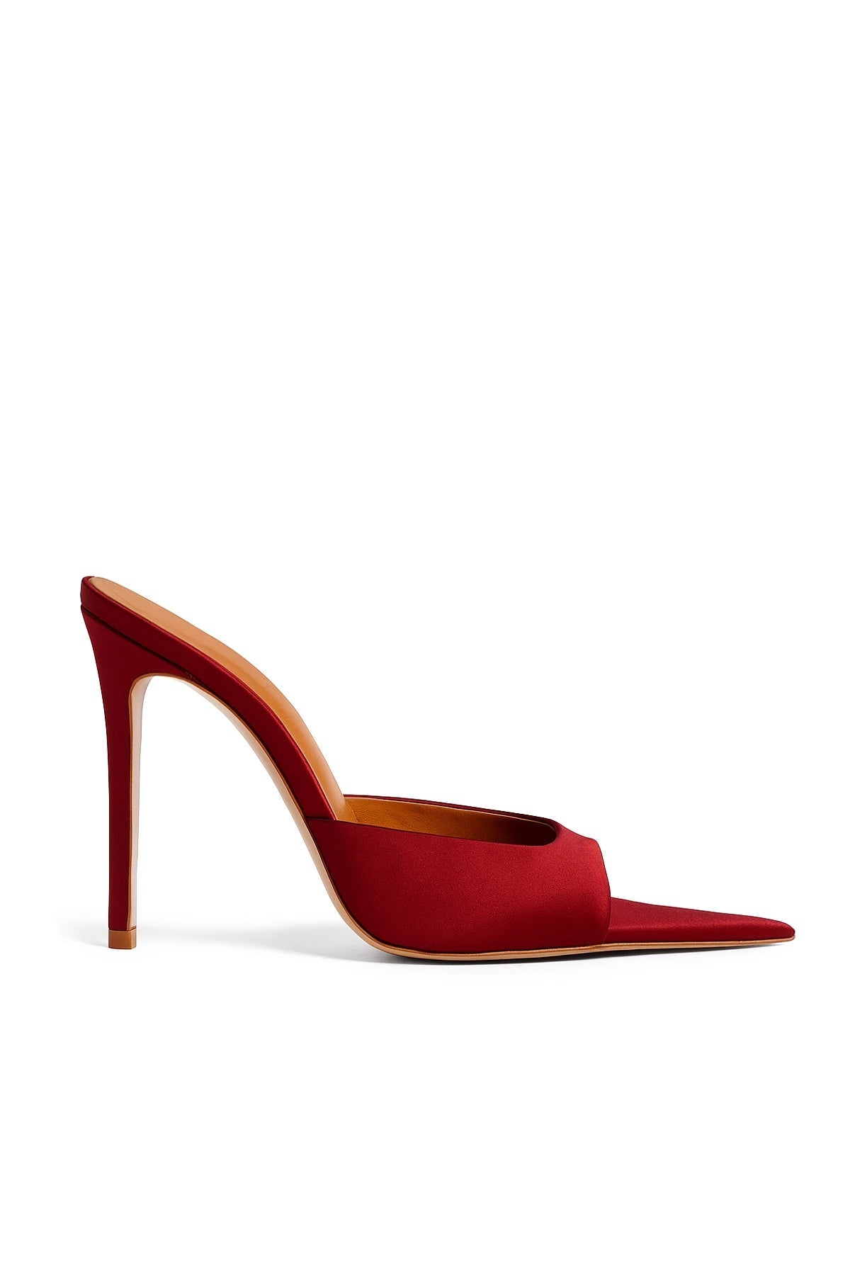 Rosalia Saten 10 Cm Topuklu Terlik