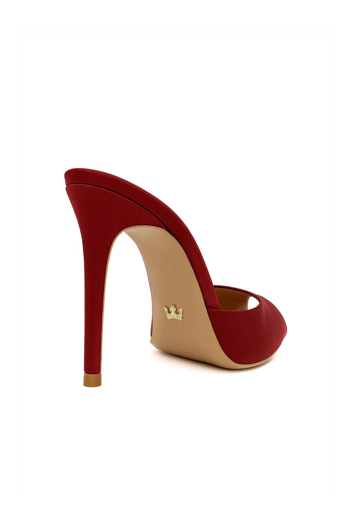 Rosalia Saten 10 Cm Topuklu Terlik