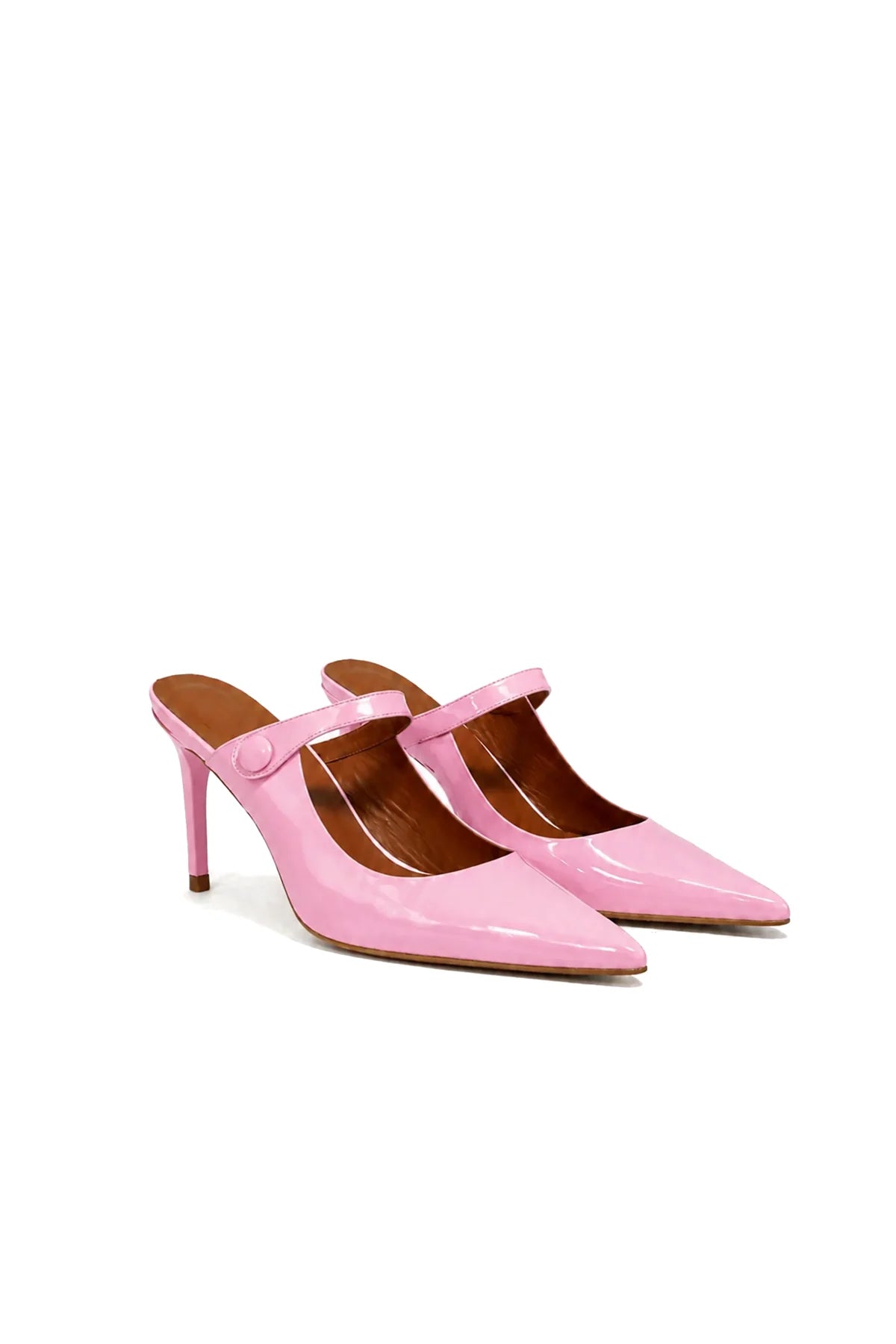 Rovena Rugan 8 Cm Topuklu Terlik